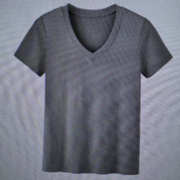 Showitty 3 Pack Multicolor Short Sleeve V Neck Basic T Shirts Womens Size XL - Picture 4 of 8